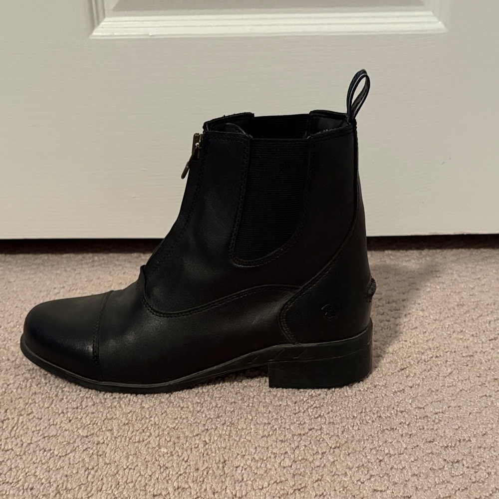 Ariat Black Leather Riding Boots